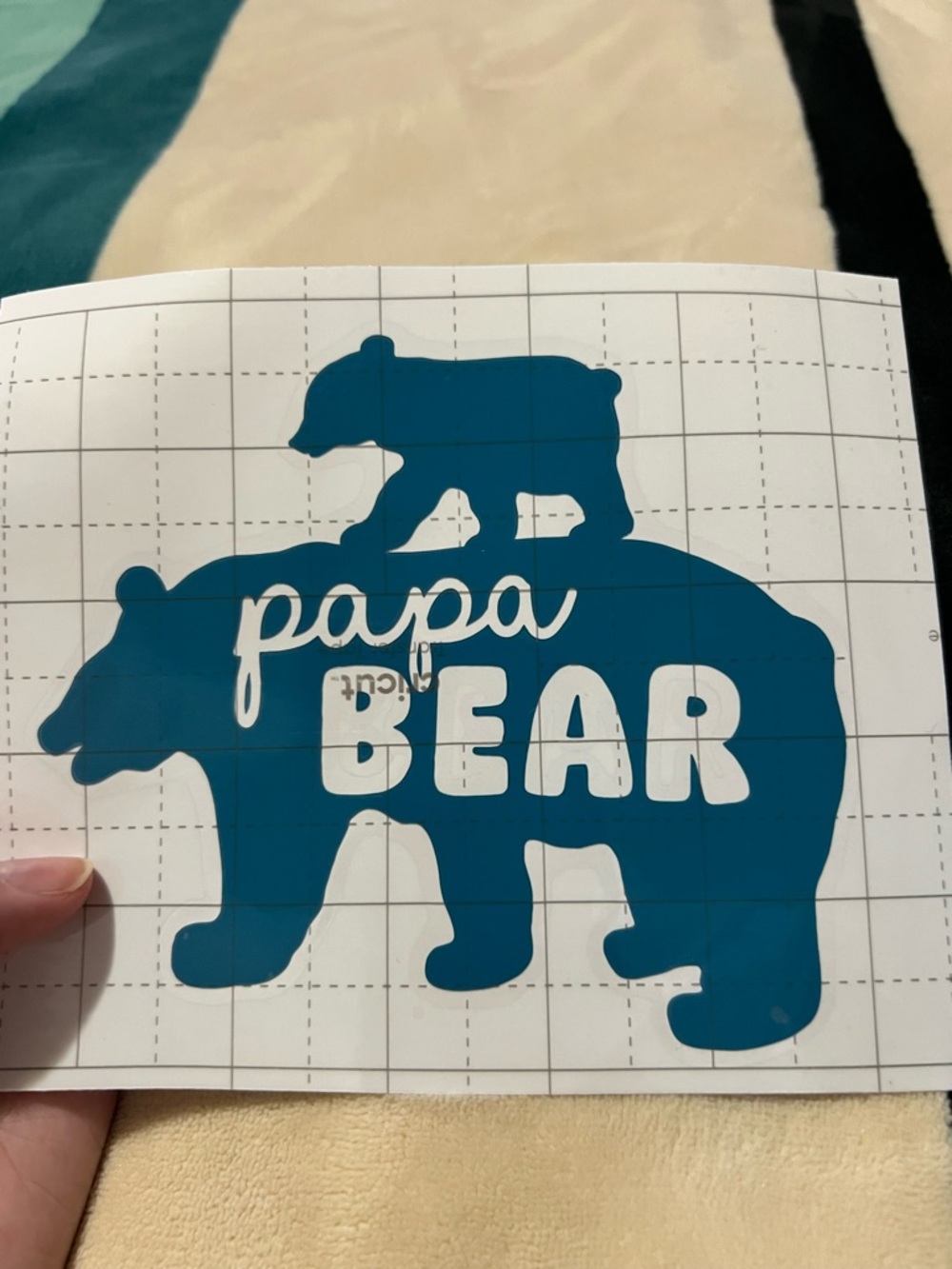 Papa Bear Vinyl Decal 🐻